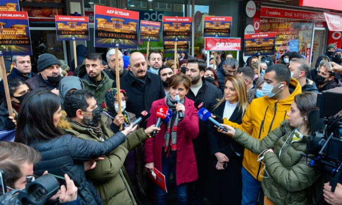 CHP’den 81 ilde zam protestosu