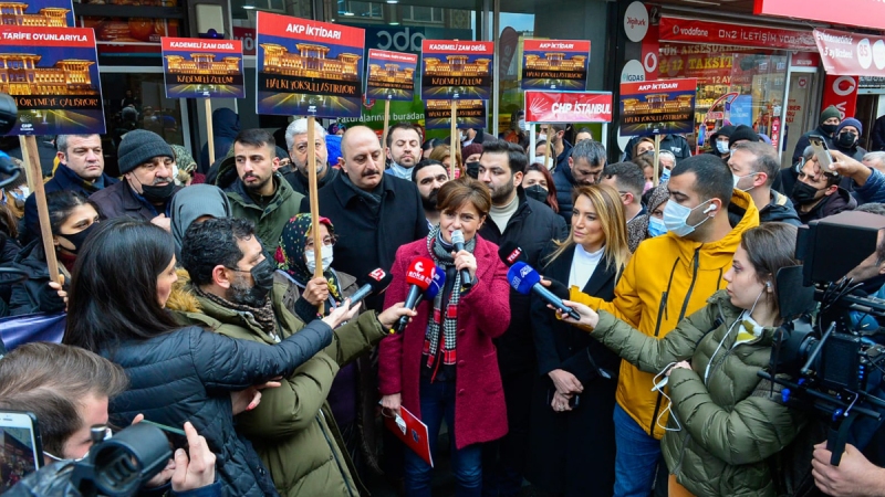 CHP’den 81 ilde zam protestosu