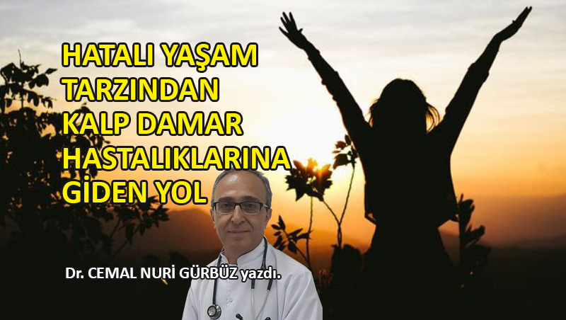 Hatalı yaşam tarzından kalp damar hastalıklarına giden yol
