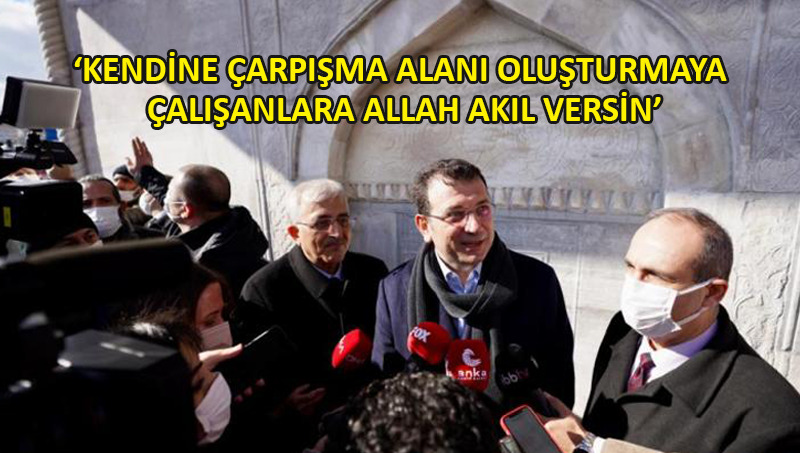 İBB Başkanı İmamoğlu’ndan ‘yardım kiosku’ yanıtı