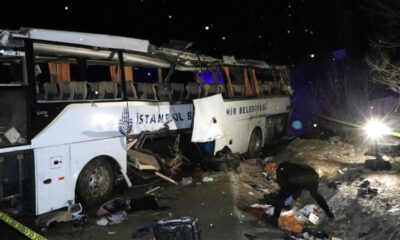 Çankırı’da otobüs devrildi: 2 kişi öldü, çok sayıda yaralı