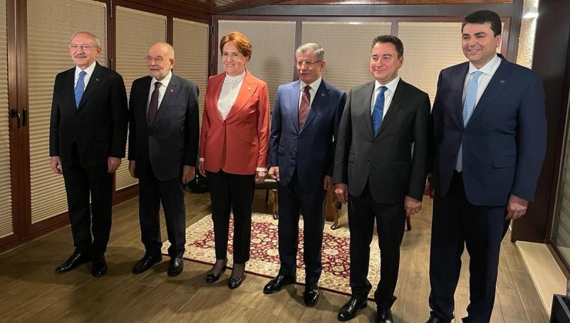 Altılı Masa 8. toplantısını DEVA Partisi ev sahipliğinde yapacak