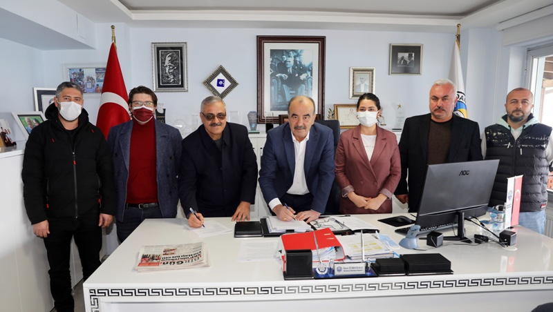 Mudanya Belediyesi’nde toplu iş sözleşmesi imzalandı
