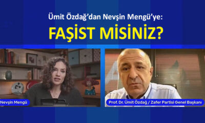 Zafer partisi lideri Özdağ’dan Nevşin Mengü’ye zor soru!