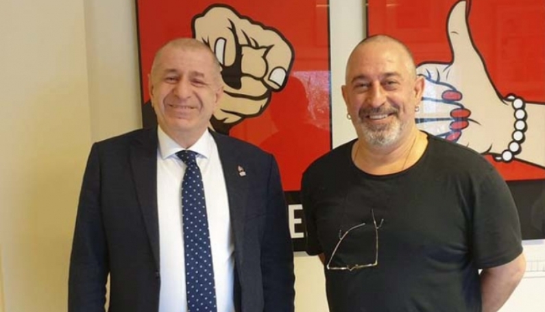 Ümit Özdağ, Cem Yılmaz ile bir araya geldi