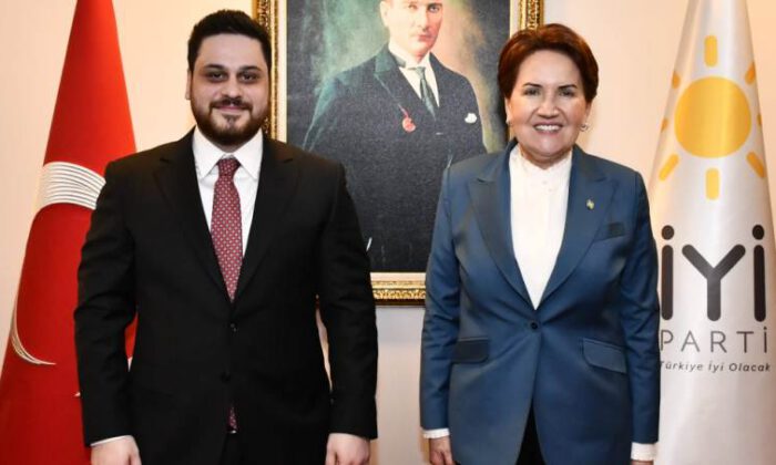 BTP lideri Hüseyin Baş’tan Akşener’e ziyaret