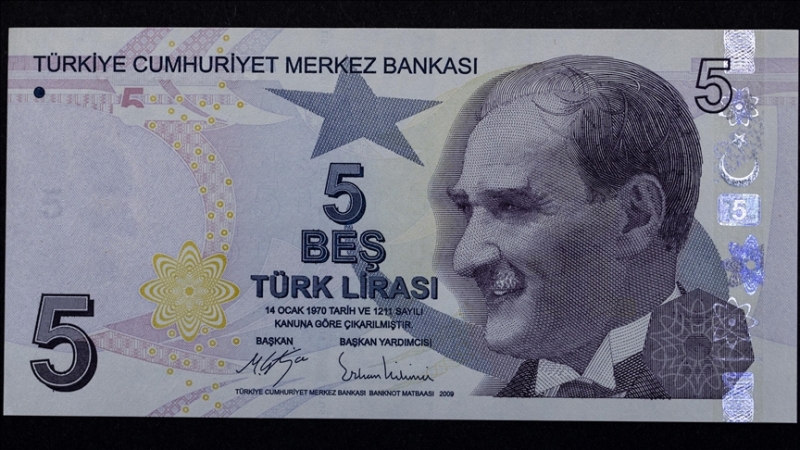 Son tertip 5 TL banknotlar bugün tedavüle veriliyor