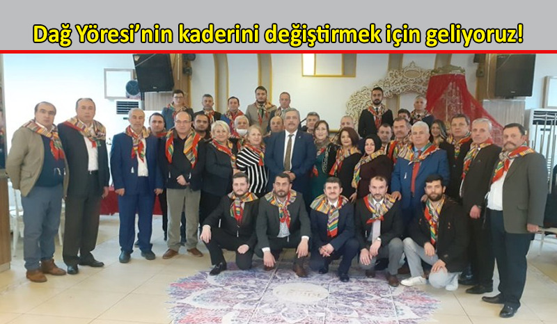 DAĞGER Genel Başkan Adayı Erdal Kadir, yönetim kurulu adaylarını tanıttı