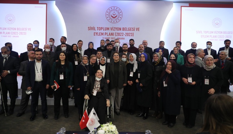 Bakan Derya Yanık, ‘Sivil Toplum Vizyon Belgesi ve Eylem Planı’nı açıkladı