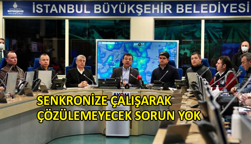 İBB Başkanı İmamoğlu’ndan ‘kar teşekkürü’