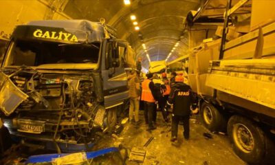 Bolu Dağı Tüneli’nde zincirleme kaza: 30 kişi yaralandı