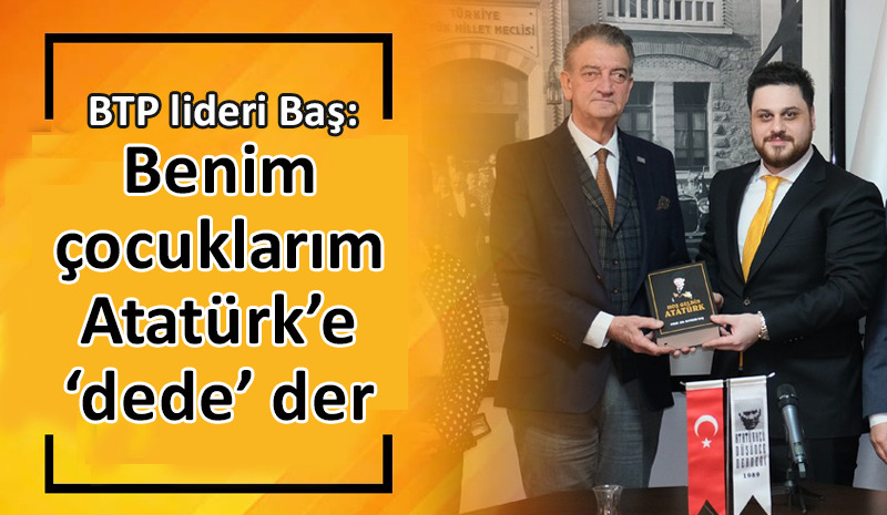 BTP lideri Hüseyin Baş, ADD’ye konuk oldu