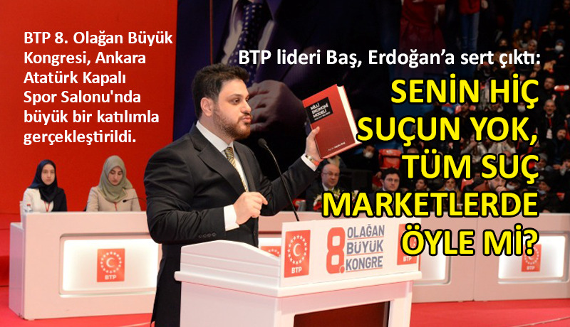 BTP kongresi, büyük heyecana sahne oldu