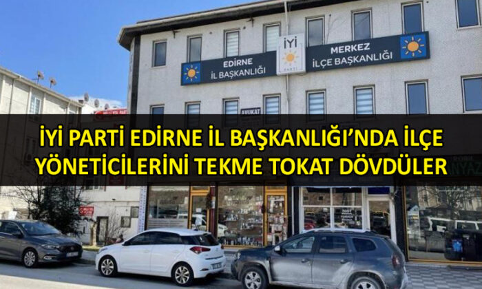 İYİ Partililerin kavgası karakolda bitti