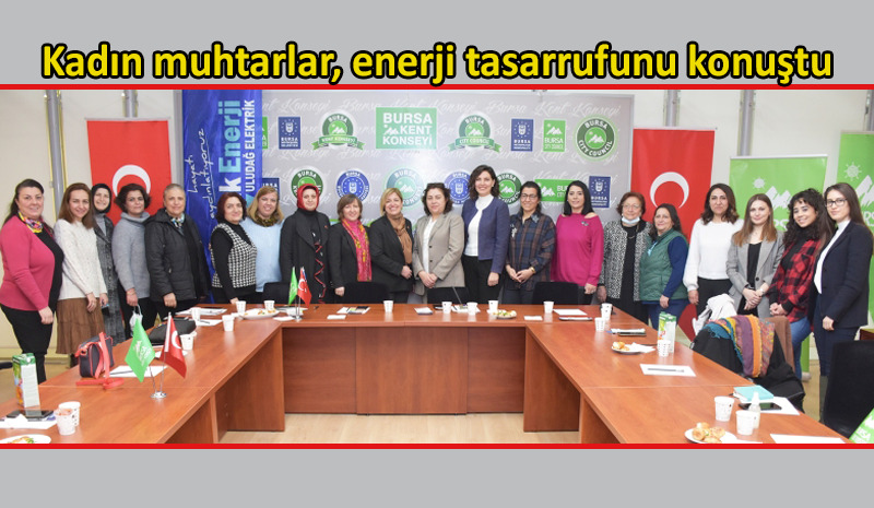 Limak Enerji Timi, kadın muhtarlara tasarrufunu anlattı