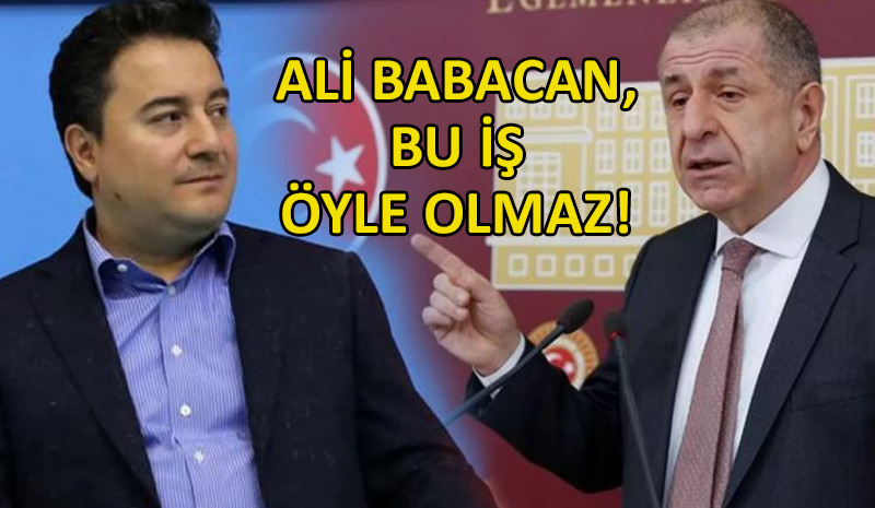 Ümit Özdağ’dan Babacan’a ‘sığınmacılar’ tepkisi