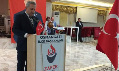 Zafer Partisi’nde Adem Şimşek, yeniden Osmangazi İlçe Başkanı