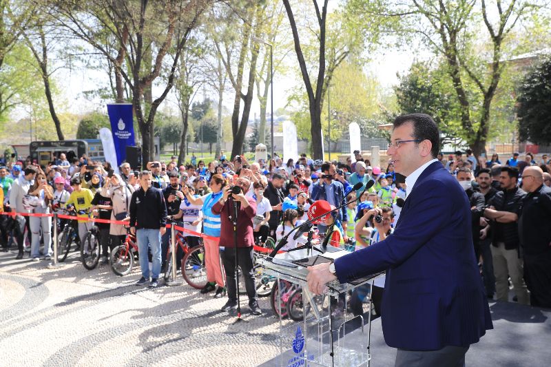 İBB Başkanı İmamoğlu’ndan bisikletlilere müjde