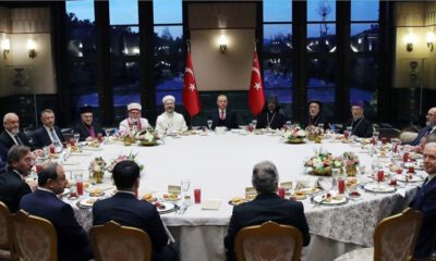 Erdoğan, dini azınlık temsilcileriyle iftarda bir araya geldi