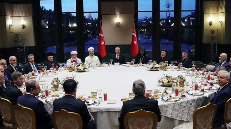 Erdoğan, dini azınlık temsilcileriyle iftarda bir araya geldi