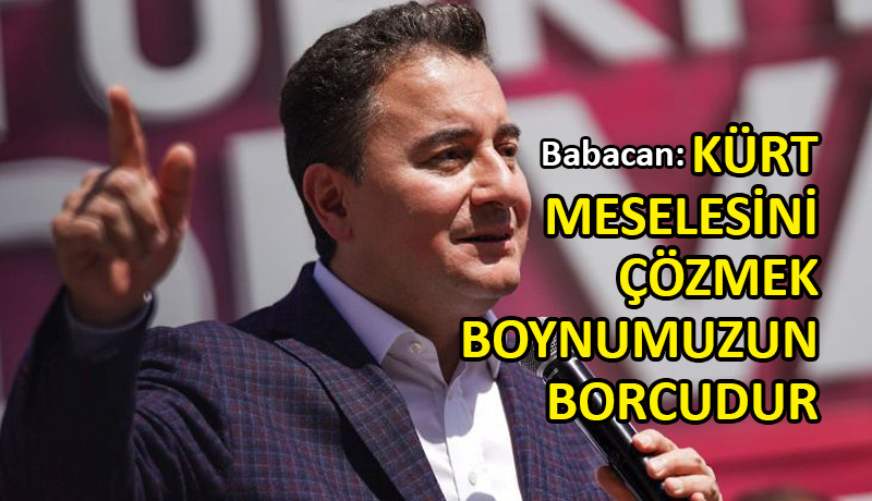Ali Babacan: Vay yavrum vay!