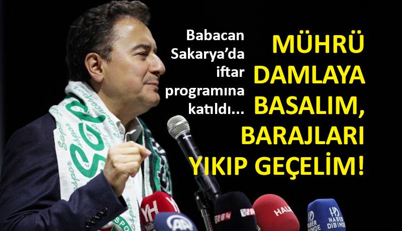 Babacan: Eylem planı hazırlıyoruz