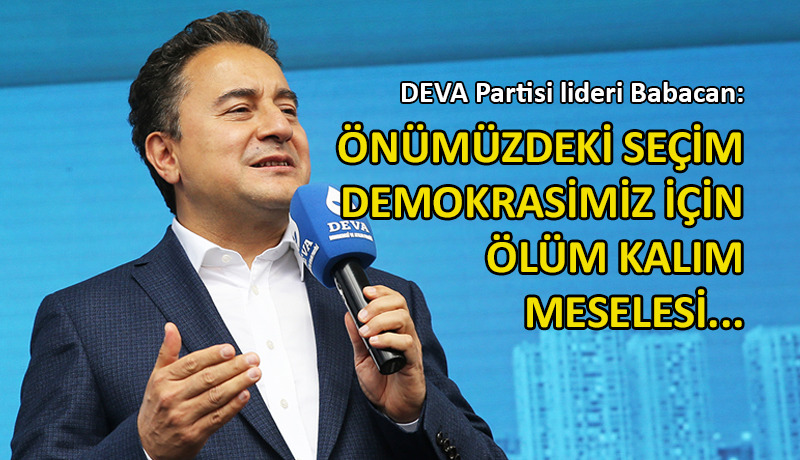 Babacan’dan ‘cumhurbaşkanı adayı’ değerlendirmesi