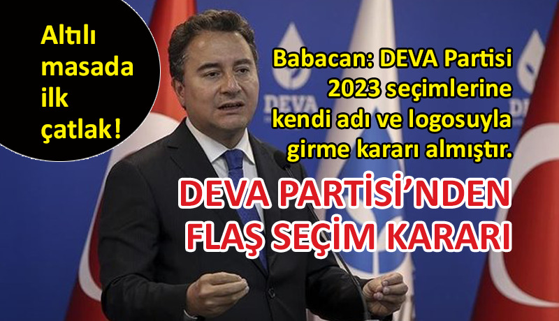 Ali Babacan, partisinin seçim kararını açıkladı