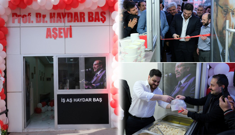 Prof. Dr. Haydar Baş Aşevi, Ankara’da açıldı