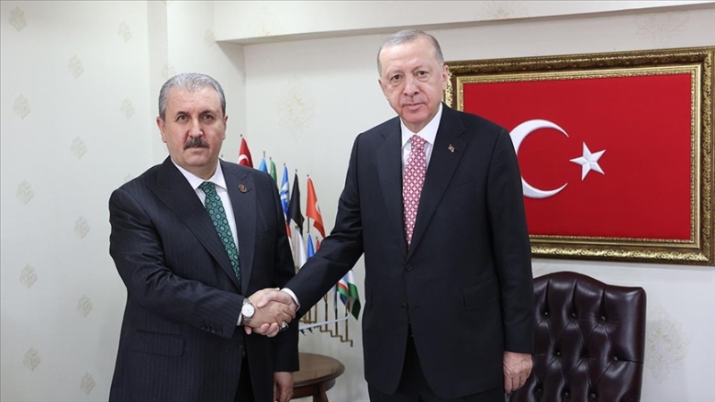 Erdoğan’dan BBP Genel Başkanı Destici’ye ziyaret