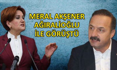 İYİ Parti’de Akşener, Yavuz Ağıralioğlu ile bir araya geldi