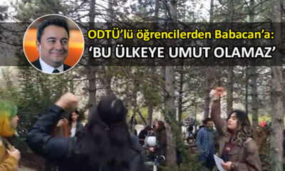 Ali Babacan’a ODTÜ’de protesto: Etkinli iptal…