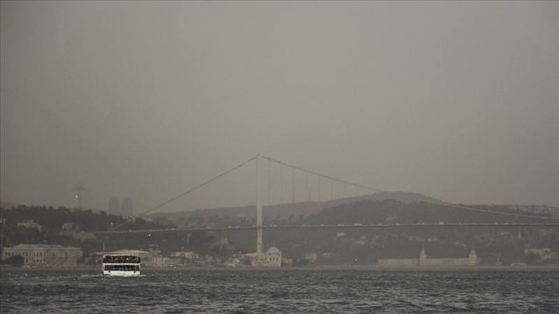 Marmara Bölgesi için Afrika’dan toz taşımını uyarısı