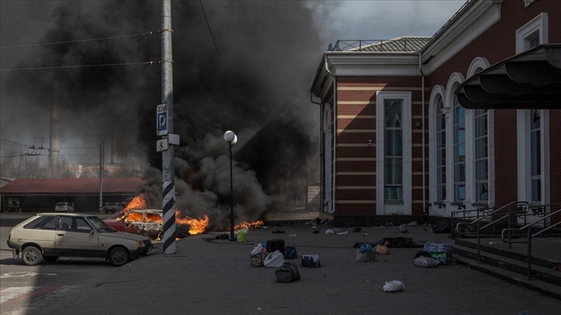 Ukrayna’da Kramatorsk garı vuruldu: 39 sivil öldü