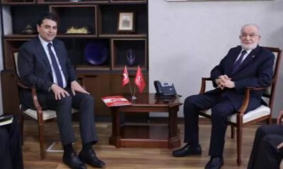 DP Genel Başkanı Uysal, Karamollaoğlu’nu ziyaret etti