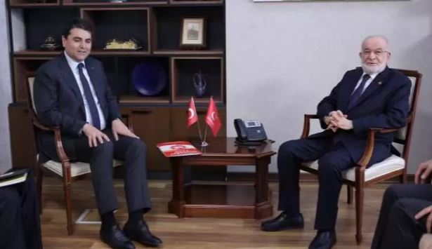 DP Genel Başkanı Uysal, Karamollaoğlu’nu ziyaret etti