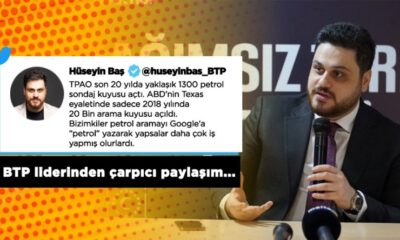 Baş: Petrol aramayı Google’a ‘petrol’ yazıp yapsalar…