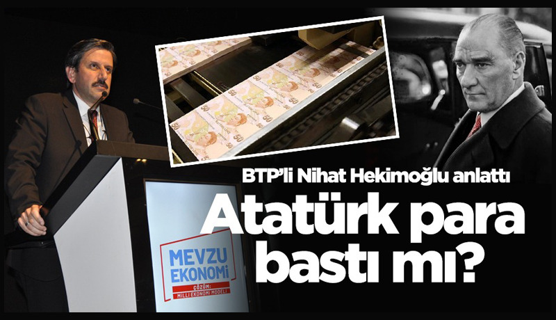 BTP’li Hekimoğlu, cumhuriyetin ilk yıllarındaki ekonomi politikalarını anlattı