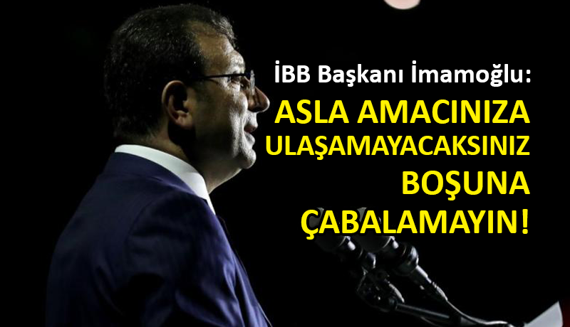 İmamoğlu’ndan sert ‘Atatürk Havalimanı’ çıkışı!