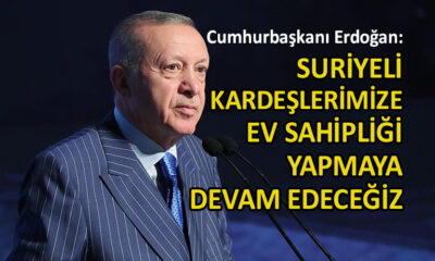 Cumhurbaşkanı Erdoğan’dan ‘sığınmacı’ açıklaması