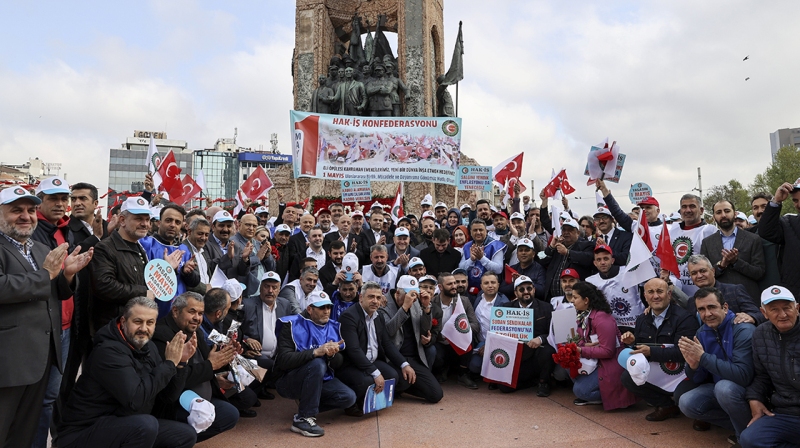 1 Mayıs Emek ve Dayanışma Günü kutlanıyor