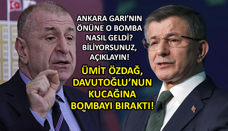 Ümit Özdağ, Davutoğlu’na çağrısını yineledi