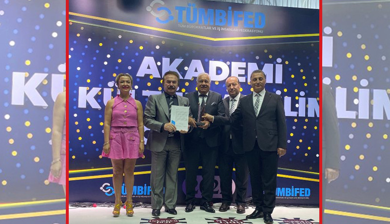 TÜMBİFED Akademi Kültür ve Bilim Ödülleri sahiplerini buldu