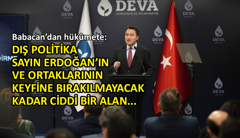 Babacan’dan operasyon yanıtı: Haddinizi bileceksiniz!