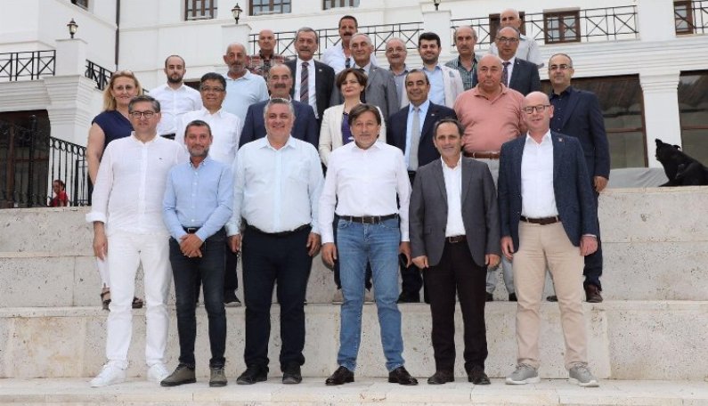 CHP’li il başkanları Bursa Mudanya’da buluştu