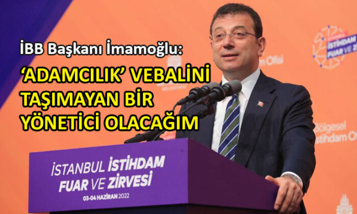 İmamoğlu ‘İstihdam Zirvesi’nde konuştu