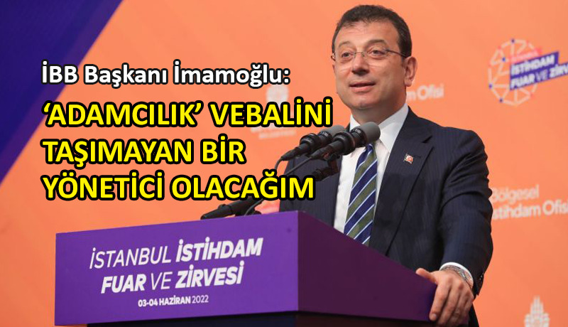 İmamoğlu ‘İstihdam Zirvesi’nde konuştu