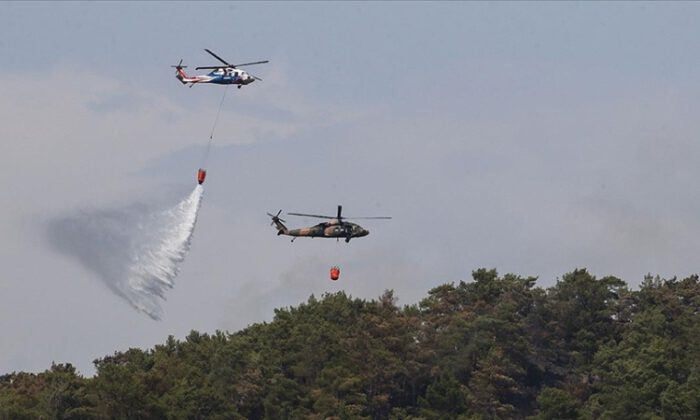 Marmaris’te orman yangını kontrol altına alındı