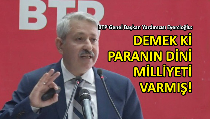 BTP lideri Hüseyin Baş, iktidara sert çıktı!