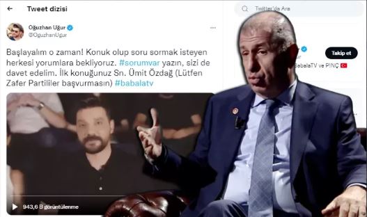 Siyasetçileri terletecek programın ilk konuğu; Ümit Özdağ